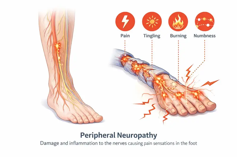 Peripheral neuropathy nerve damage